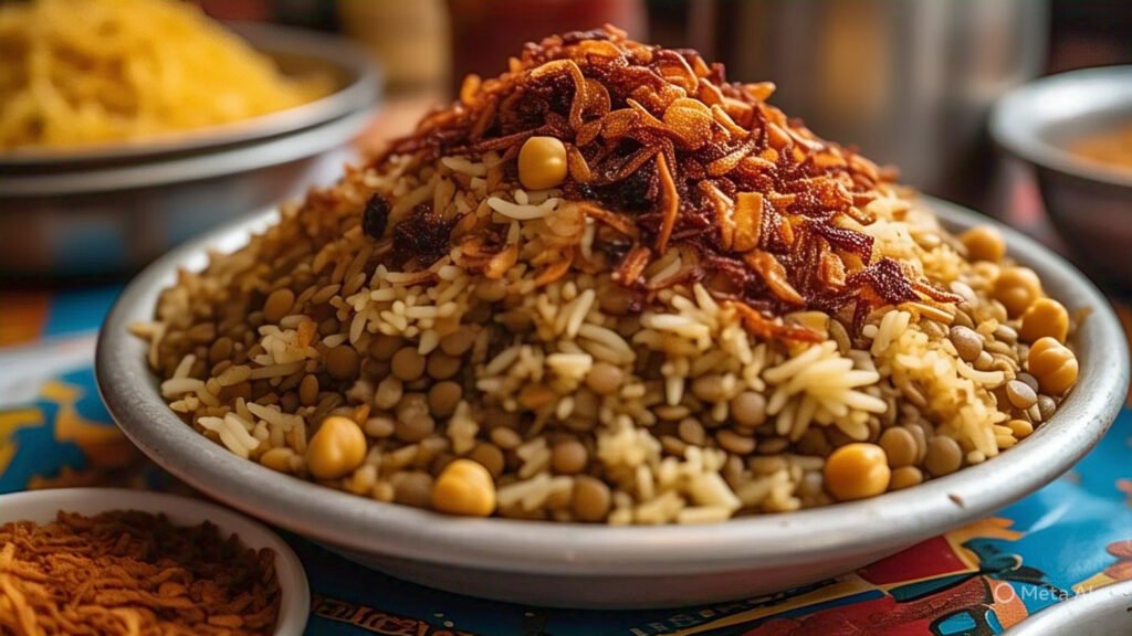 طريقة عمل الكشري المصري الأصلي 2025