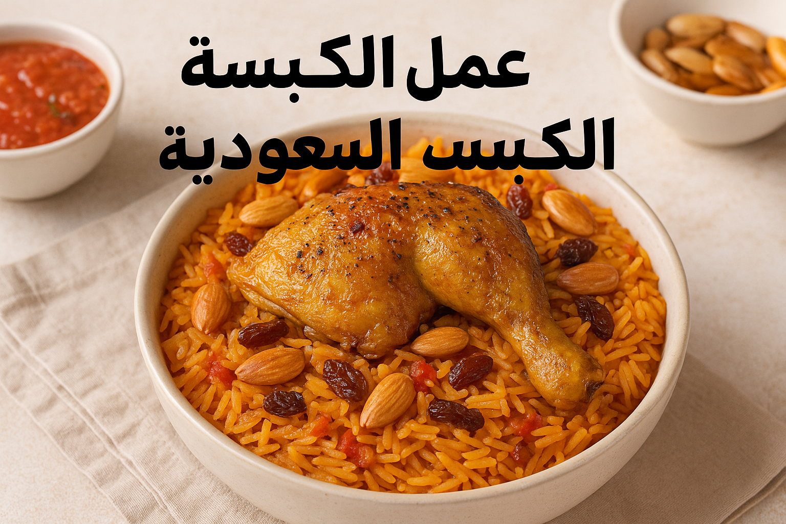 طريقة عمل الكبسة السعودية الأصلية بخطوات سهلة 2025